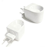 Diffuseur porcelaine blanc BieJiahWeiBie pour une ambiance apaisante à domicile.