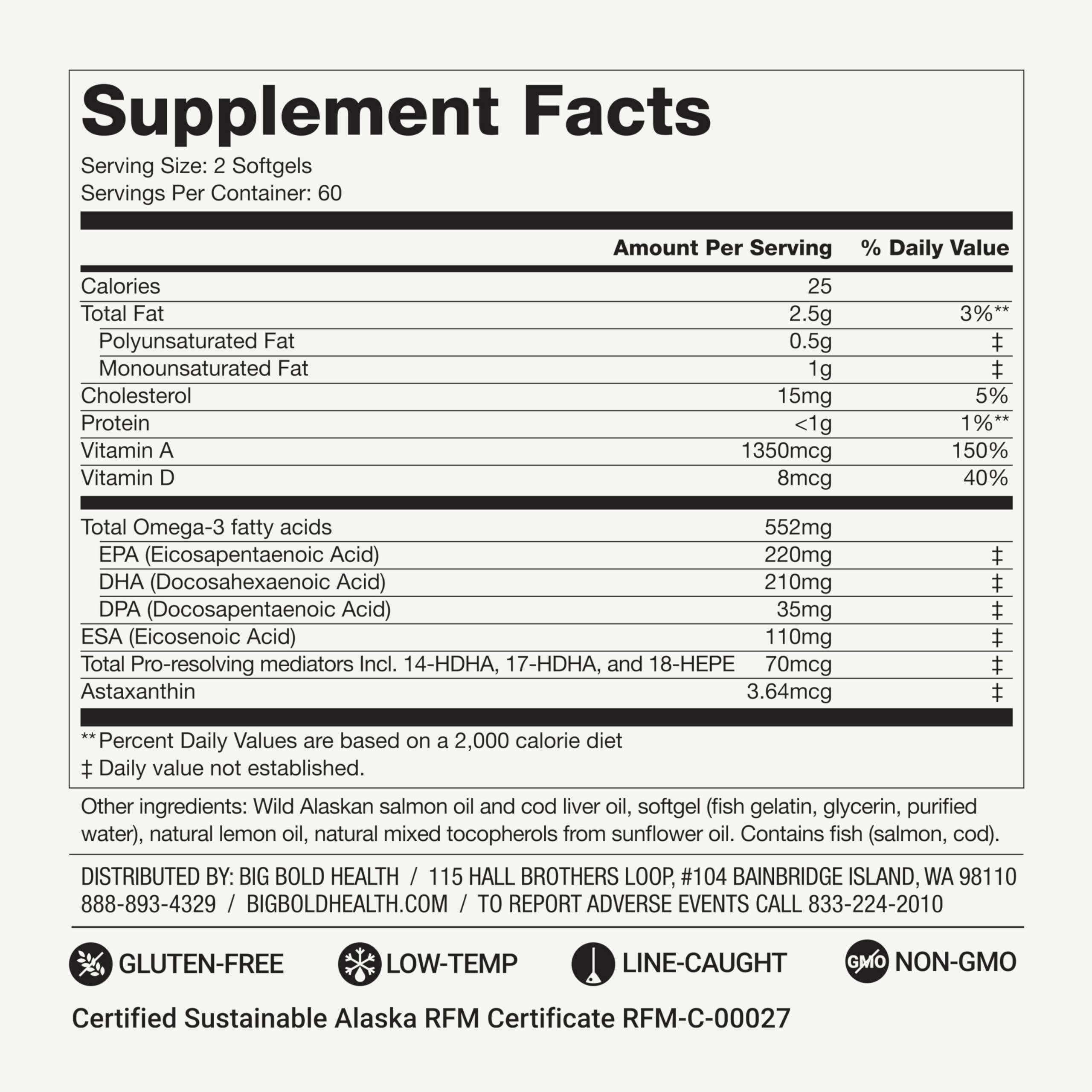 Formulation naturelle en triglycérides pour une meilleure biodisponibilité.