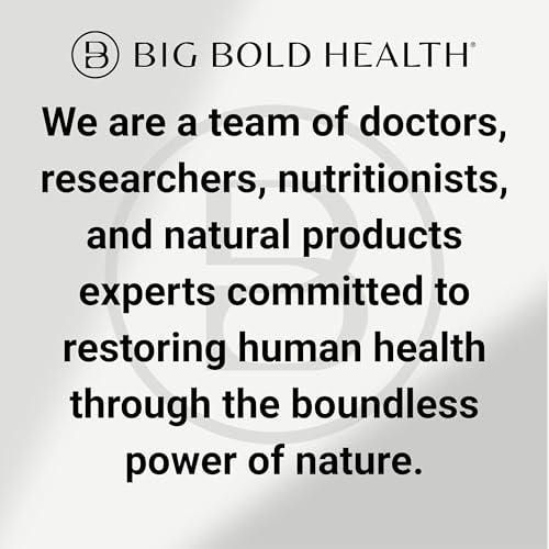 BIG BOLD HEALTH sans gluten et sans lactose – adapté aux régimes sensibles
