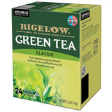 Bigelow thé vert Keurig, certification casher par Orthodox Union.