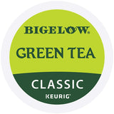 Bigelow thé vert Keurig, infusion chaude pour une pause détente agréable.