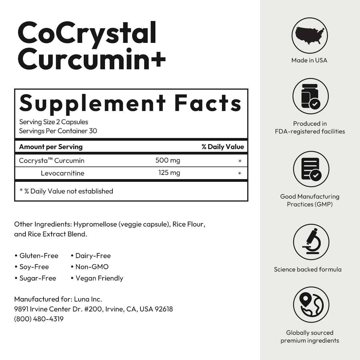 BIGVITA CoCrystal Curcumin+ usage quotidien facile et dosage doux
