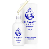 BigWave Drops : bouteille en verre 2 oz prête à l’emploi et durable.