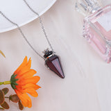 Porte-parfum-bijou-pendentif-violet Biiange, idée cadeau raffinée.