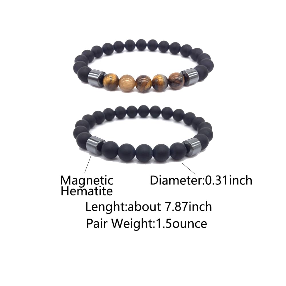 Bike8 paquet de deux bracelets, cadeau attentionné pour soutenir une personne proche