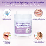 BiKontrun Poudre hydroxyapatite dents, brosse humide, nettoyage quotidien.