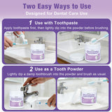BiKontrun Poudre hydroxyapatite dents, routine DIY simple et efficace.