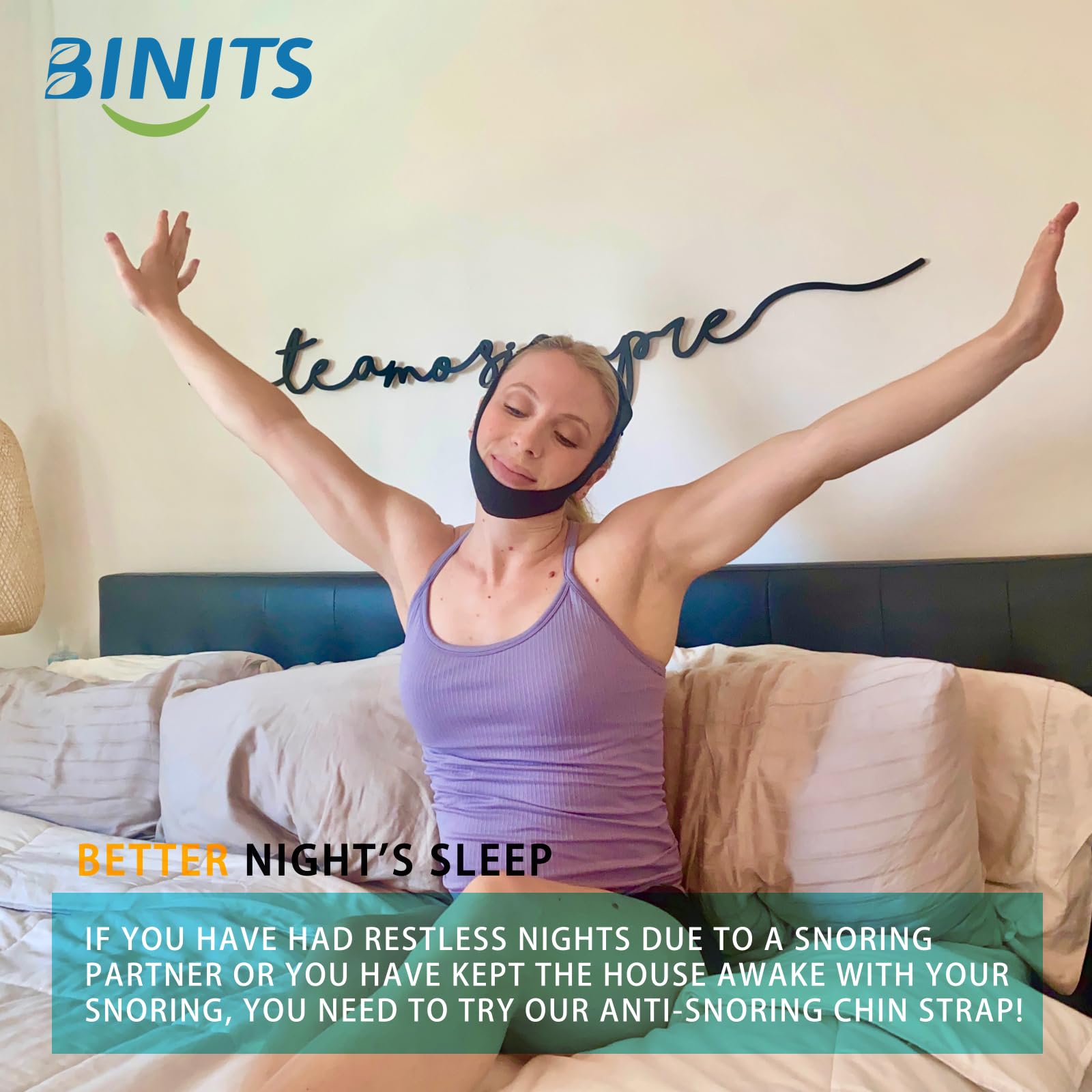 Compatibilité BINITS avec masque CPAP et tuyaux sans compromis.