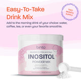 Binto Inositol 2000mg Myo: dose élevée pour le soutien menstruel.