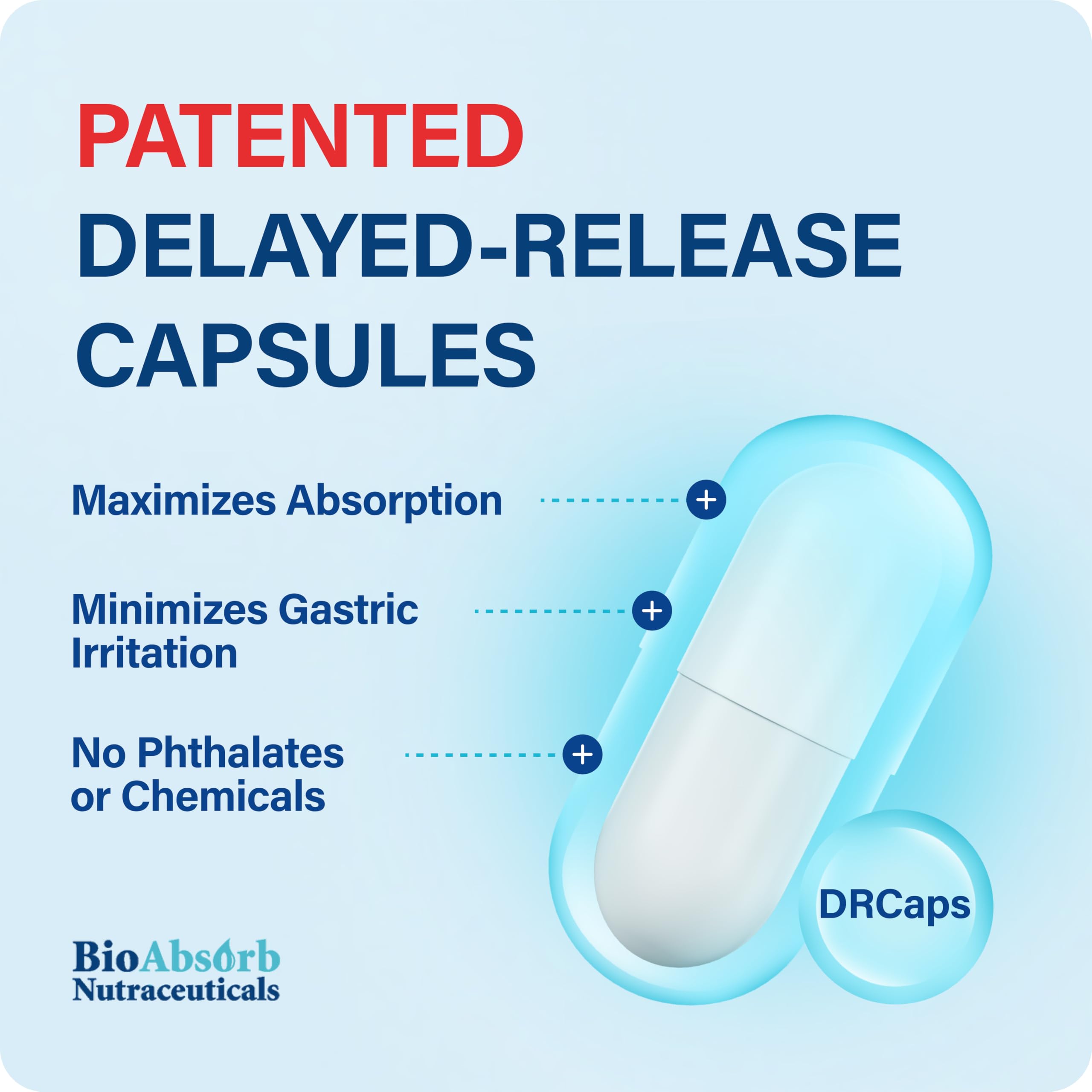 Bio Absorb Serrapeptase: sans irradiation et sans OGM, option sûre.