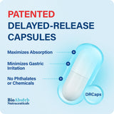 Bio Absorb Serrapeptase: sans irradiation et sans OGM, option sûre.