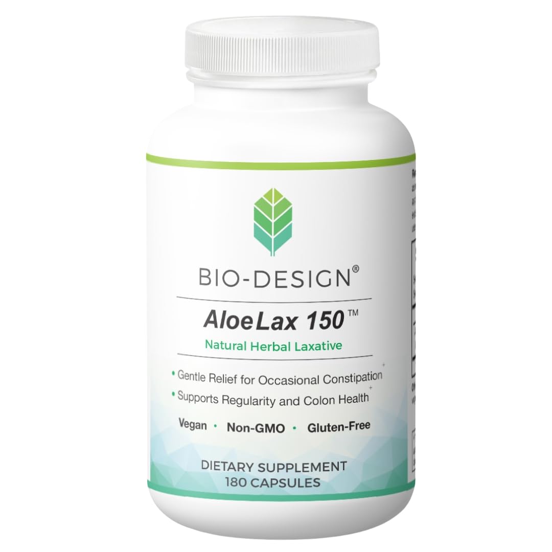 Bio-Design Aloe Lax 150 capsules — soutien doux du transit et régularité
