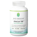Bio-Design Aloe Lax 150 capsules — soutien doux du transit et régularité