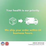 Bio-Design Aloe Lax 150 tableau ingrédients — détails des composants naturels
