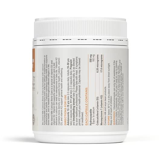 Bio Island D3 et K2 – soutiennent l'absorption du calcium