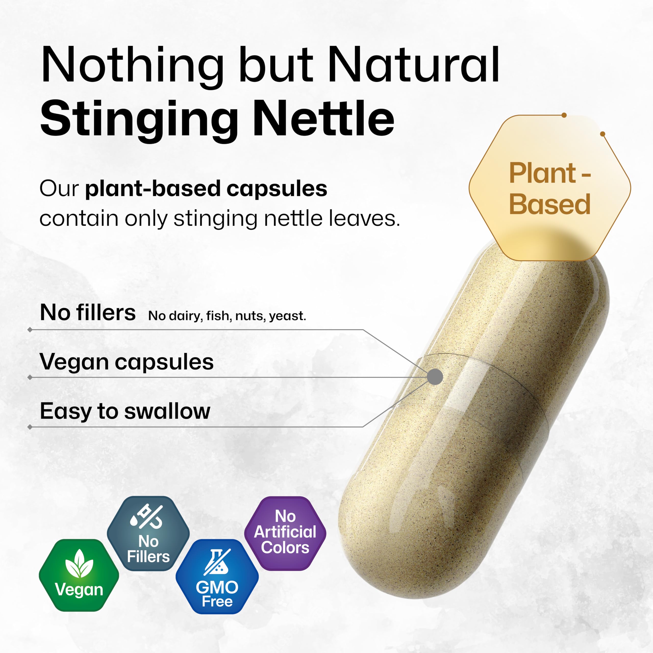 BIO KRAUTER Capsules – capsule d’ortie dans le flacon, pratique à emporter.