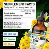 Glycérine et molène Bio Krauter, texture douce et agréable.