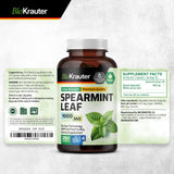 BIO KRAUTER Menthe poivrée pure sans additifs ni fillers.