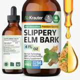 BIO KRAUTER - écorce d’orme glissant - bouteille pratique pour usage quotidien.