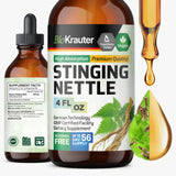 Bio Krauter teinture Ortie gouttes: utilisation quotidienne et bien-être potentiel.