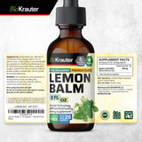 BIO KRAUTER Mélisse: ingrédients simples, pureté et transparence.