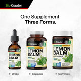 BIO KRAUTER Mélisse: produit sans alcool et sans sucre ajouté.