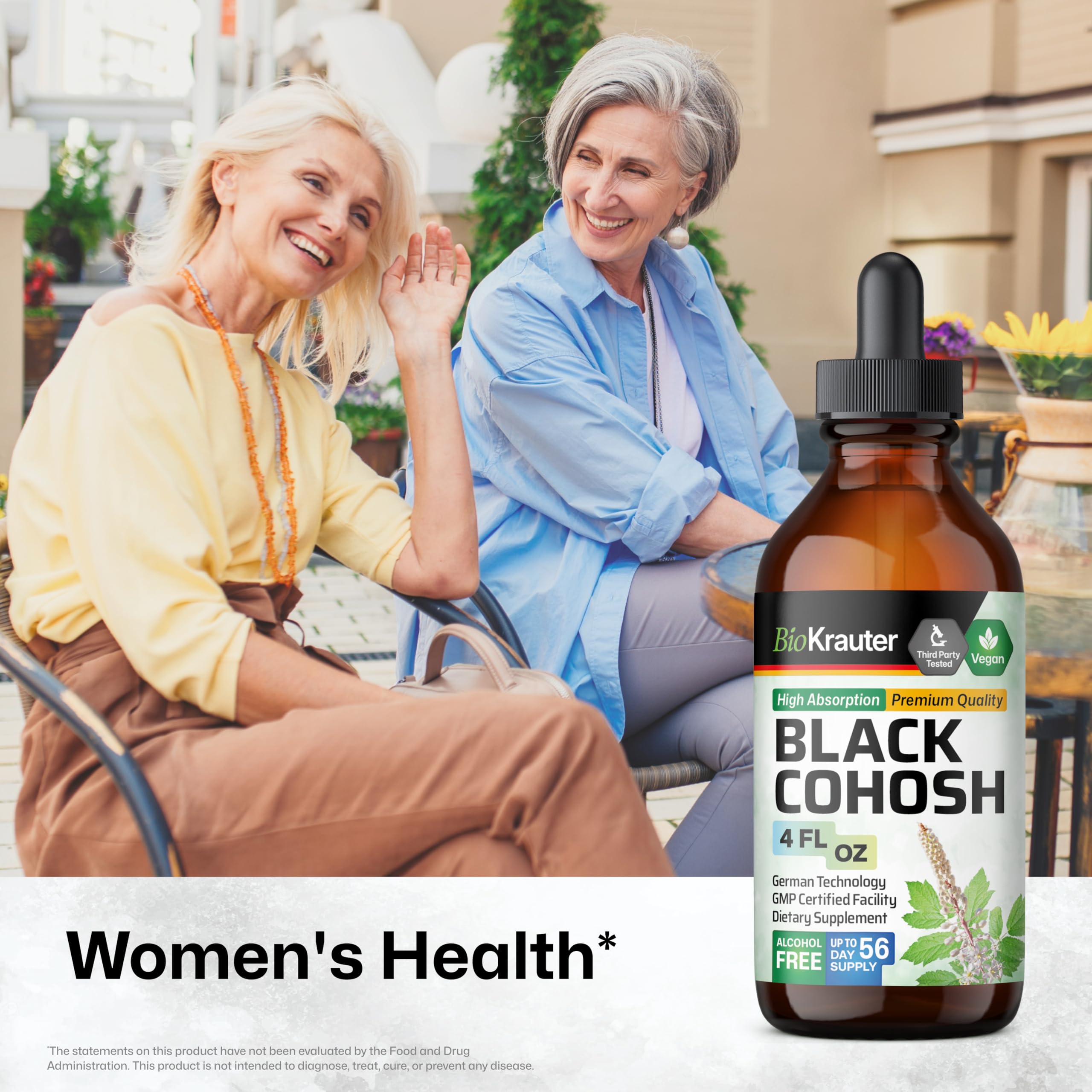 BIO KRAUTER tincture-verre montrant l’utilisation quotidienne sans alcool.