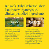 Bio.me citronnade prébiotiques, routine pratique pour soutenir l'équilibre intestinal.