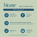 Bio.me Fibre Prébiotique mélange PHGG et amidon de pomme de terre pour la digestion.