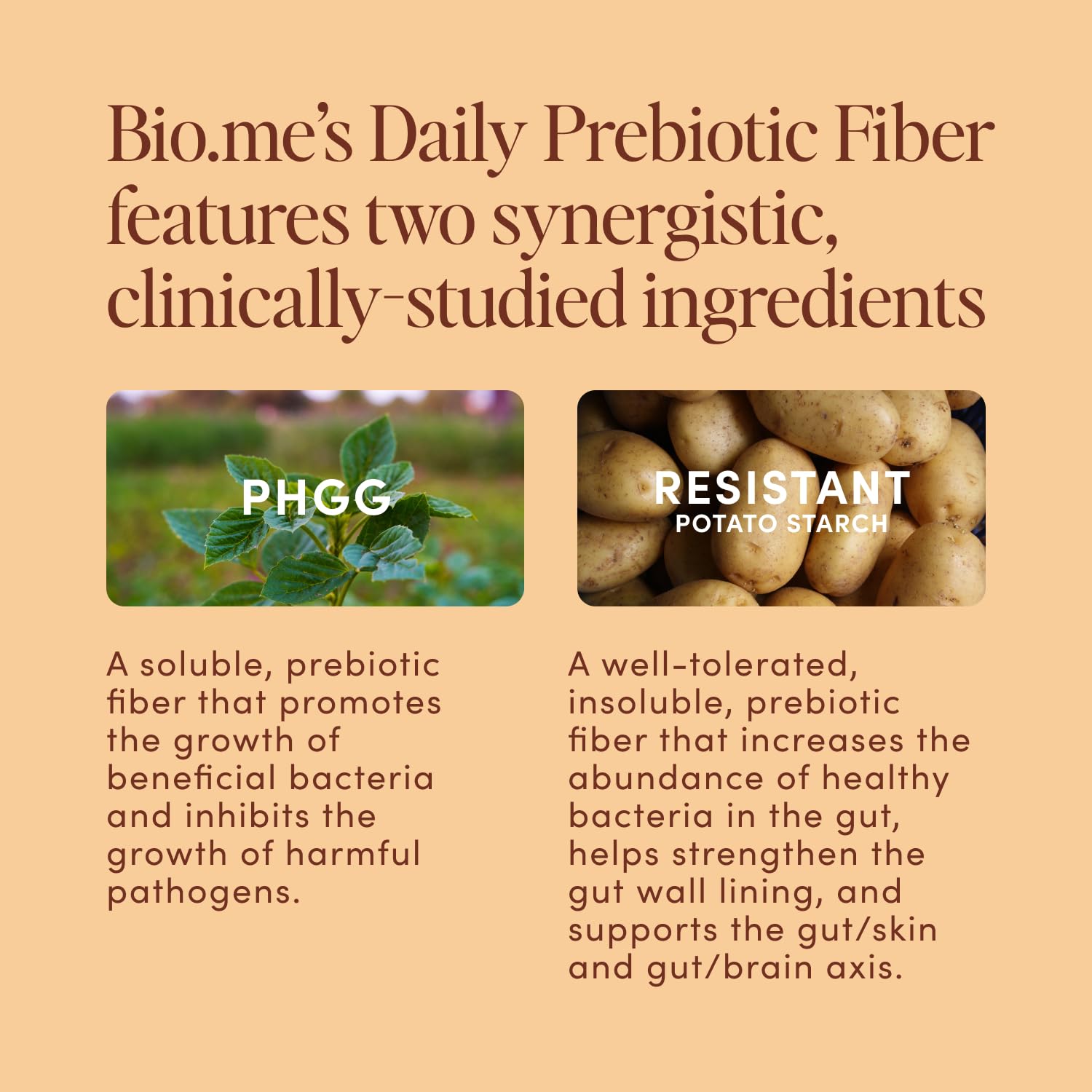 Bio.me Poudre PHGG prébiotique pour digestion douce