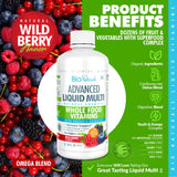 Bio Naturals aloé vera jus, flacon pratique pour une utilisation quotidienne.