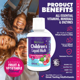 Bio Naturals Enfants - fruits et legumes dans la formule, nutrition naturelle.