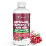 Bio Naturals glucosamine-chondroïtine-msm - flacon montrant le soutien articulaire.