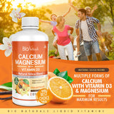 Bio Naturals Ingrédients naturels sans soja et sans sucre, flacon pratique.