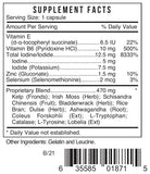 Bio Nutrient TMI – Bouteille pratique, complément quotidien pour le soutien thyroïdien.