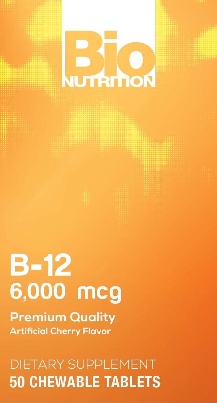 Bio Nutrition B-12 sublingual – emballage compact idéal en voyage.
