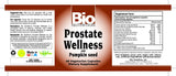 Bio Nutrition bien-être de la prostate - emballage et capsules faciles à utiliser