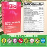 Bio Nutrition Blood Pressure Wellness Tabs – comprimés faciles à avaler pour la routine quotidienne.