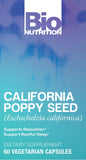 Bio Nutrition California Poppy Vegi-Caps boite exterieure – présentation soignée et pratique.