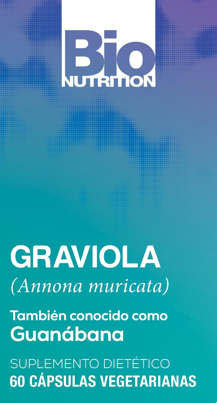 Bio Nutrition Graviola: capsules végétariennes visibles, facilité d utilisation au quotidien.