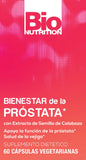 Bio Nutrition Prostate Wellness – etiquette-bouteille avec logo, présentation soignée