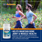 BIO POTENTIA Magnésium Formule Végan : 60 capsules sans OGM et sans gluten