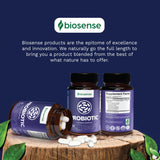 Bio Sense Probiotiques 40 milliards CFU pour le bien-être intestinal durable.