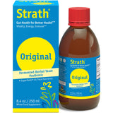 Bio-Strath levure fermentée dans bouteille, soutien potentiel au métabolisme.