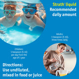 Bio-Strath sans lactose, adapté au régime végétarien.