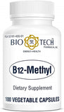Bio-Tech Pharmacal B12 Méthylcobalamine – capsule quotidienne pour énergie et concentration.