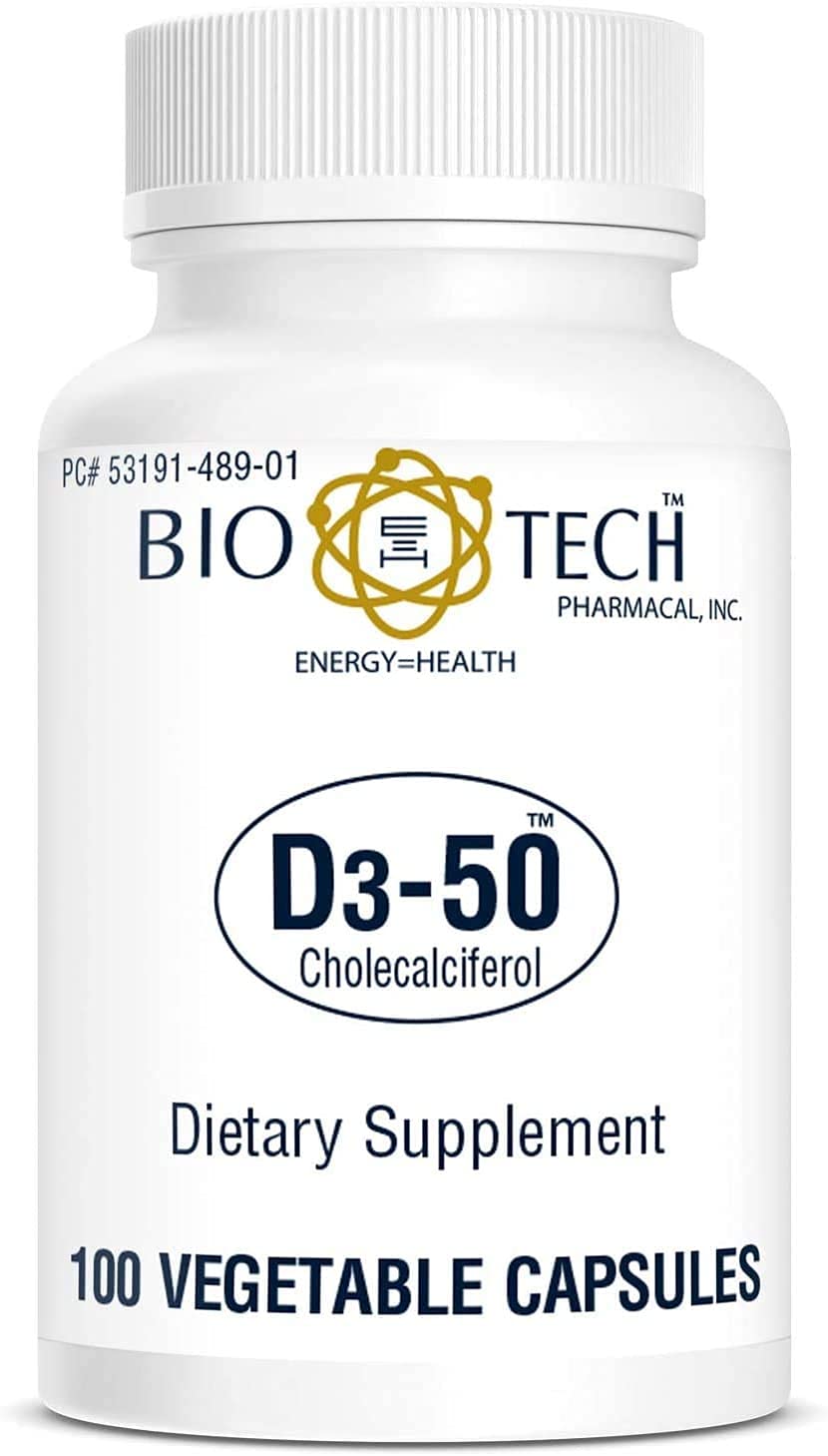 Bio-Tech Pharmacal D3-50 – routine santé facile à intégrer
