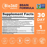 Bio360 Probiotiques 30 milliards pour équilibre digestif et énergie.