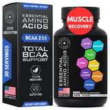 BIOACTIVE LABS pilules EAA BCAAs polyvalentes pour hommes et femmes actifs.