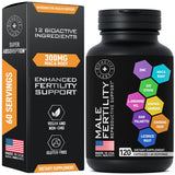 Bioactive Labs Fertilité Homme – Bouteille pratique pour la routine quotidienne